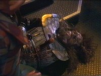 Durch einen Unfall wird ein Klingone getötet.