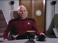Picard und sein Essen, Maden