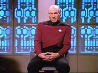 Picard beim Verhör