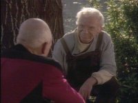 Picard im Gespräch mit Boothby
