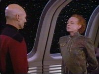 Picard begrüßt Kanzler Alrik