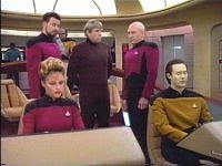 Die Enterprise hat Spuren entdeckt.